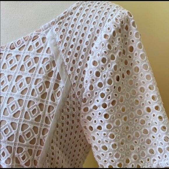 Anthropologie HD in Paris White Eyelet Dress - Picture 4 of 9